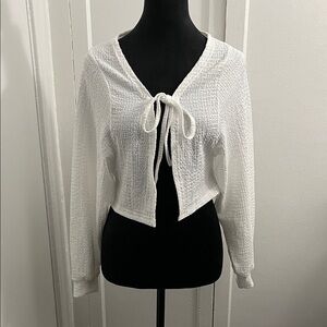 MQGG cropped cardigan